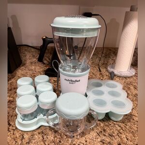 Nutribullet Baby Blue Food Prep System
